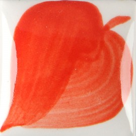 Coral Red - 1oz E-Z Stroke Under-Glaze Coral Red - 1oz E-Z Stroke Under-Glaze